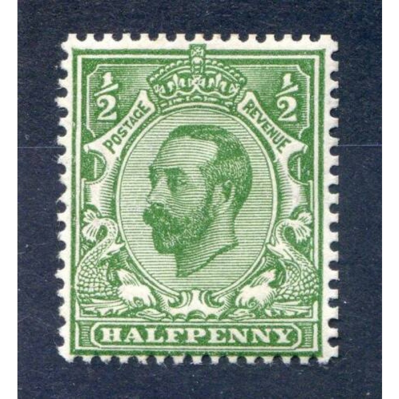 KGV 1 2d Green SG325wi Mounted Mint