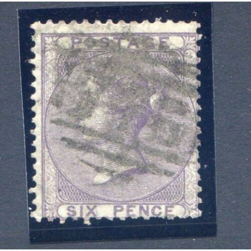 QV 6d Deep Lilac SG69 Fine Used 545 Newcastle On Tyne Cancel