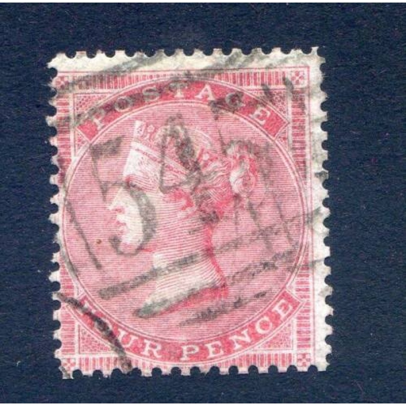 QV 4d Rose Carmine SG66 Fine Used 545 Newcastle On Tyne Cancel