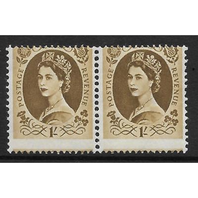 S139 1 - Wilding Multi Crowns variety - Misperf UNMOUNTED MINT