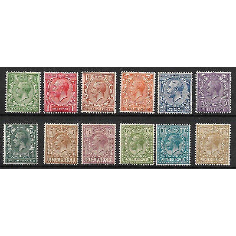 Sg 418 - 429 Block Cypher set of 12 values UNMOUNTED MINT MNH