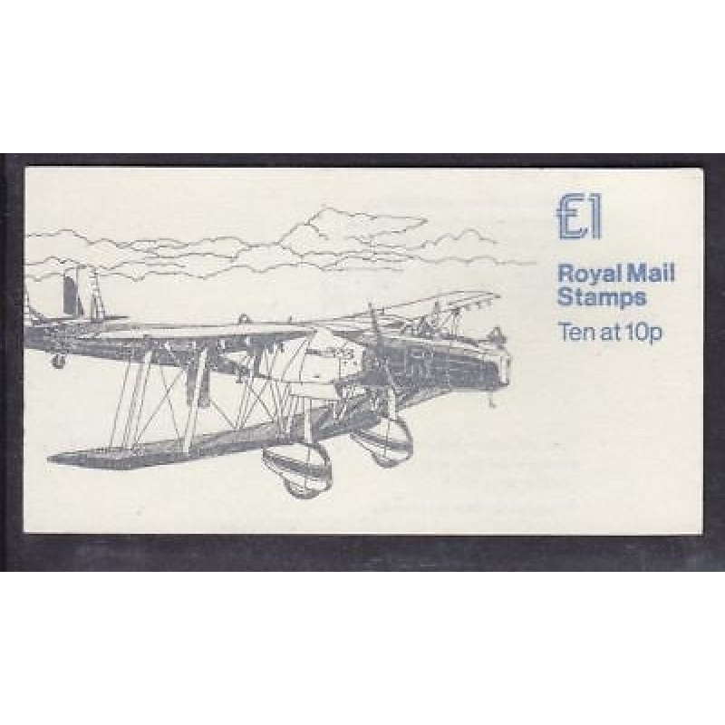 FH3b 1980 1 Hawker Fury LM Folded Booklet  - Complete