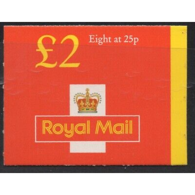 GB FW8 2 Folded booklet - new style 8x25p - No Cylinder