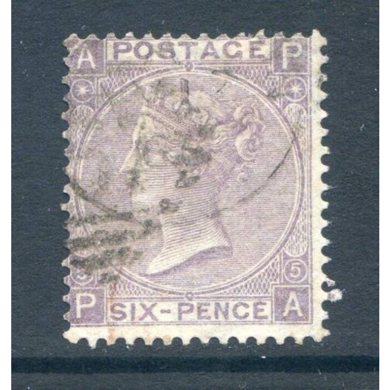 QV 6d Lilac SG97 Pl 5 Fine Used