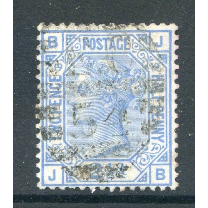 QV 2 1 2d Blue SG142 Plate 19 Used 54 Cancel