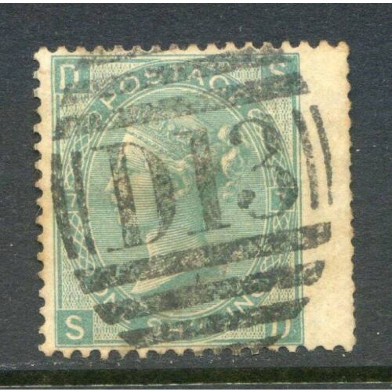 GB 1 - Green SG117 Plate 7 Fine Used