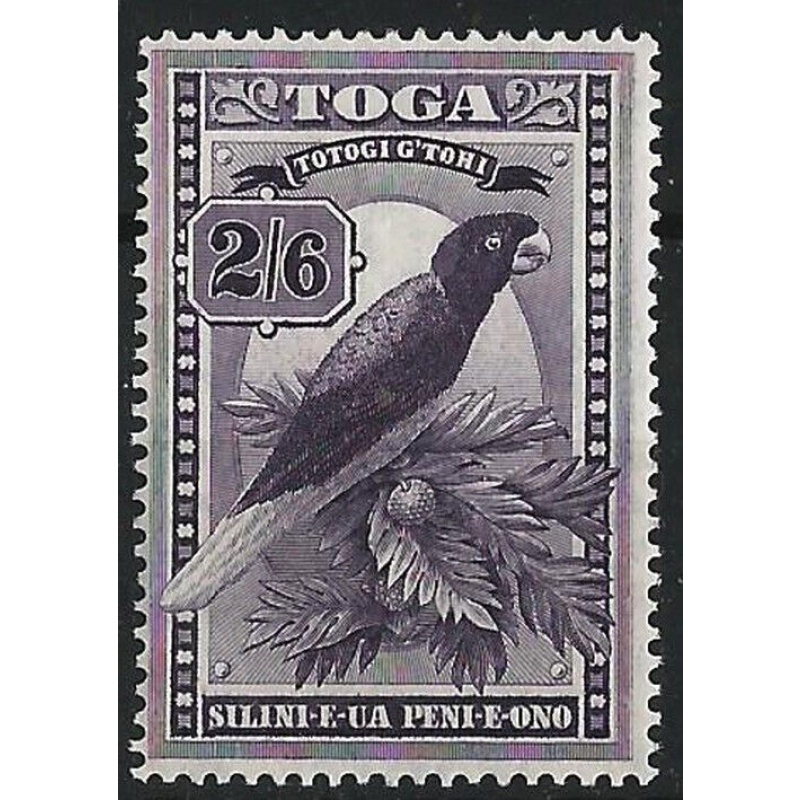 Tonga Sg 81 - d. - 1943 2 6 Deep Purple VLMM