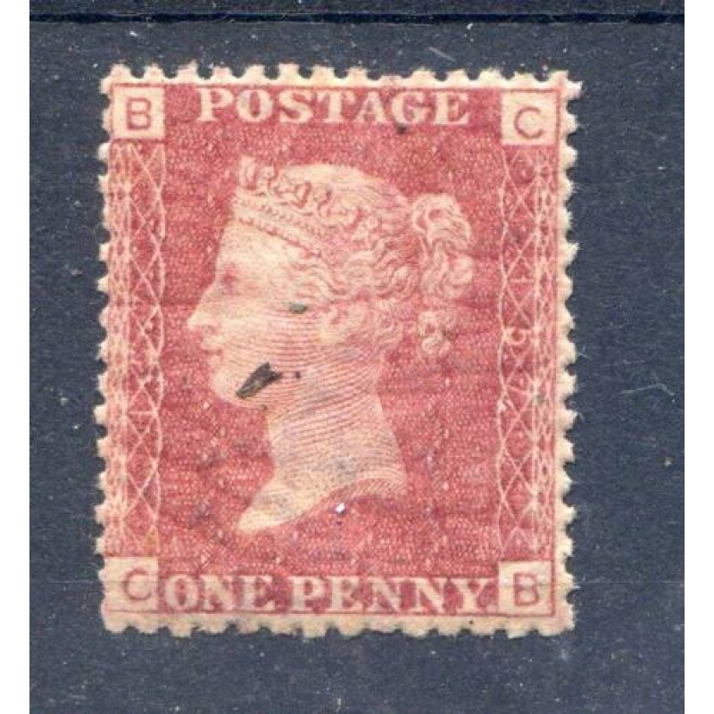 QV 1d Red SG43 Plate 157 Mounted Mint