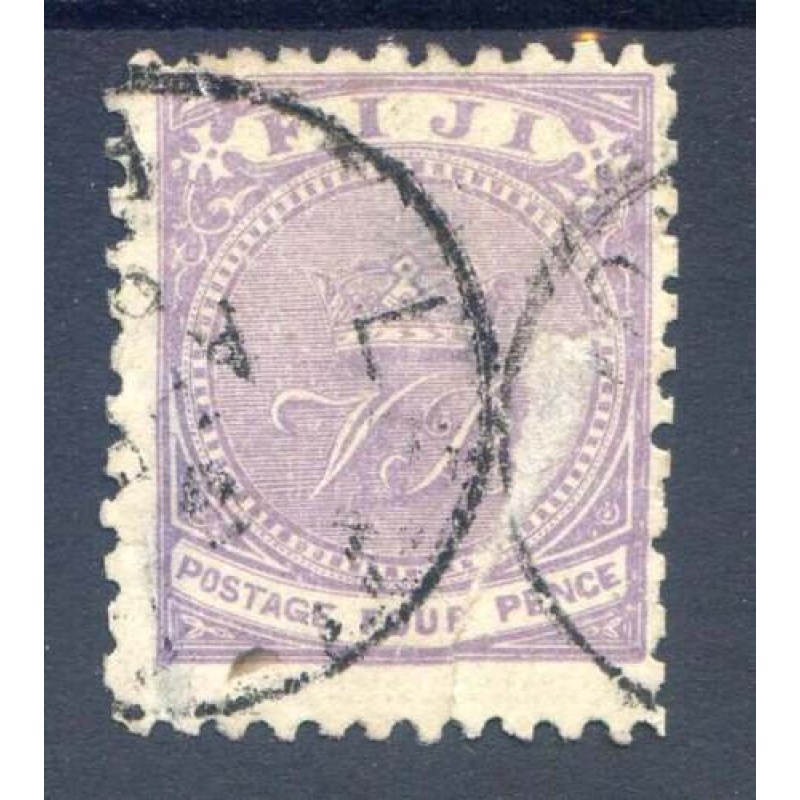 Fiji 4d Pale Mauve SG54 Fine Used