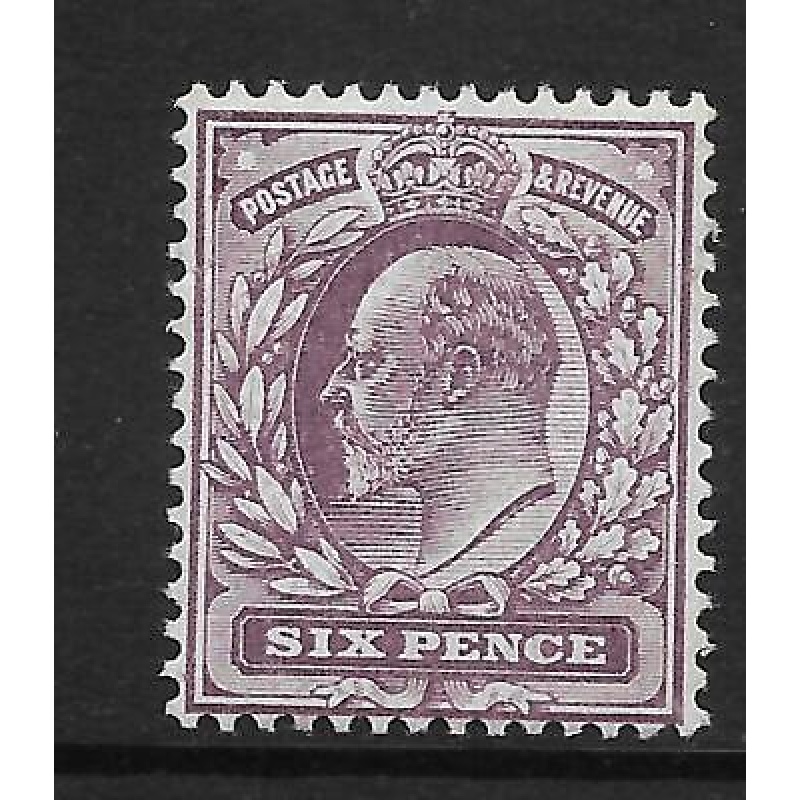 Sg 248 M32(2) 6d Dull Purple Chalky De La Rue UNMOUNTED MINT MNH