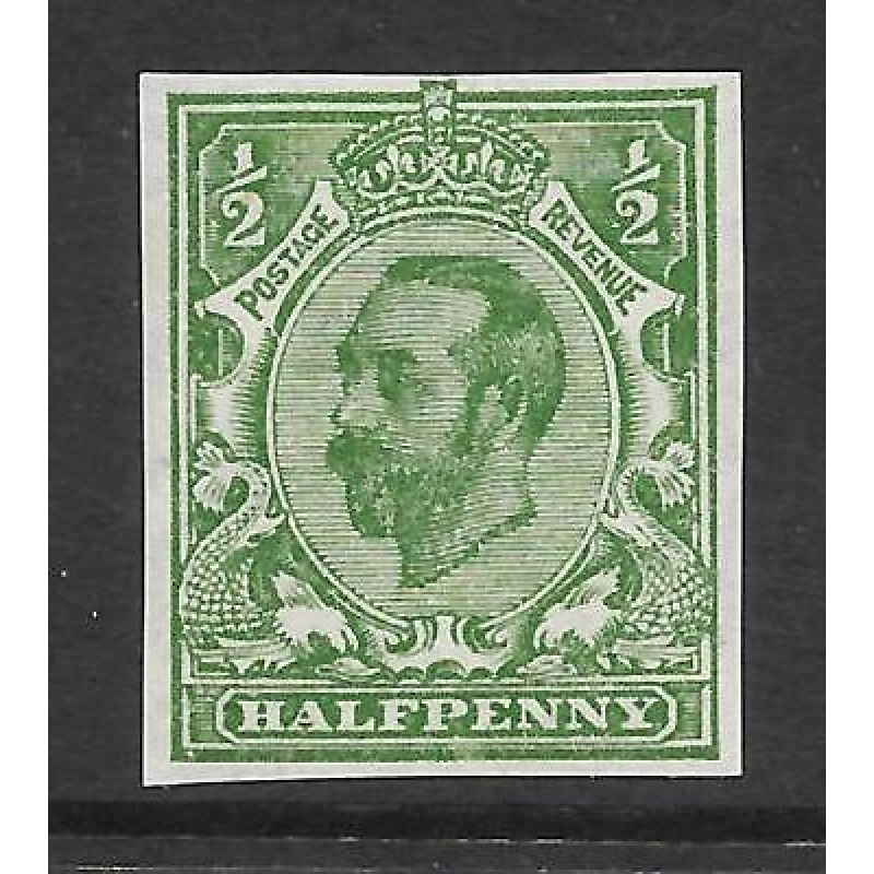 Sg 346f d Green Downey Head Multi Cypher Imperf superb UNMOUNTED MINT