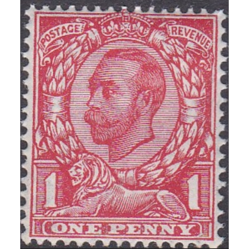 spec N13(1) 1d Scarlet Downey Head UMOUNTED MINT MNH