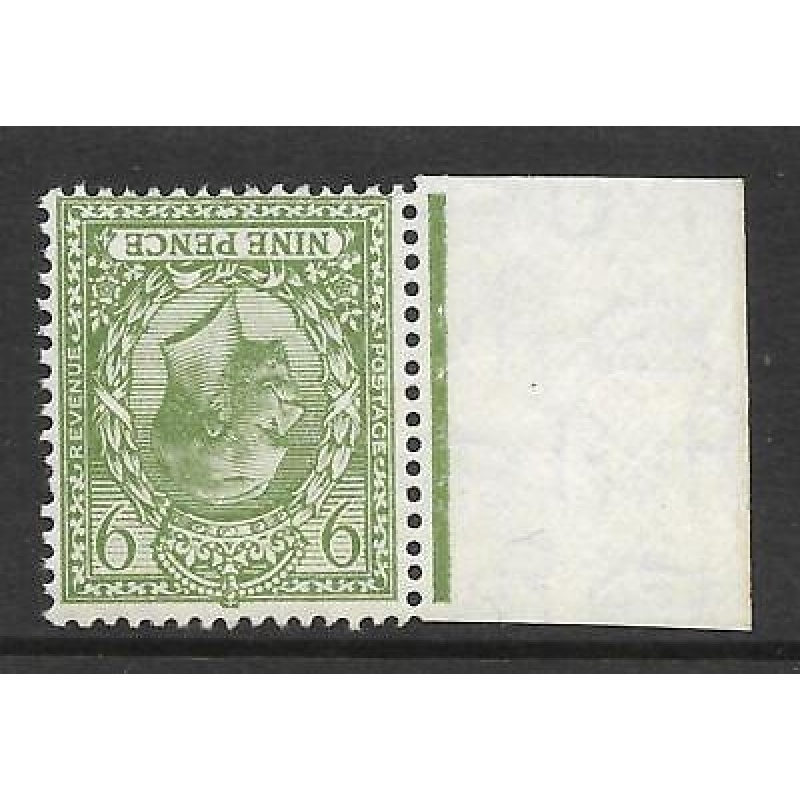 Sg 427wi 9d Olive Block Cypher Wmk Inverted marginal UNMOUNTED MINT MNH