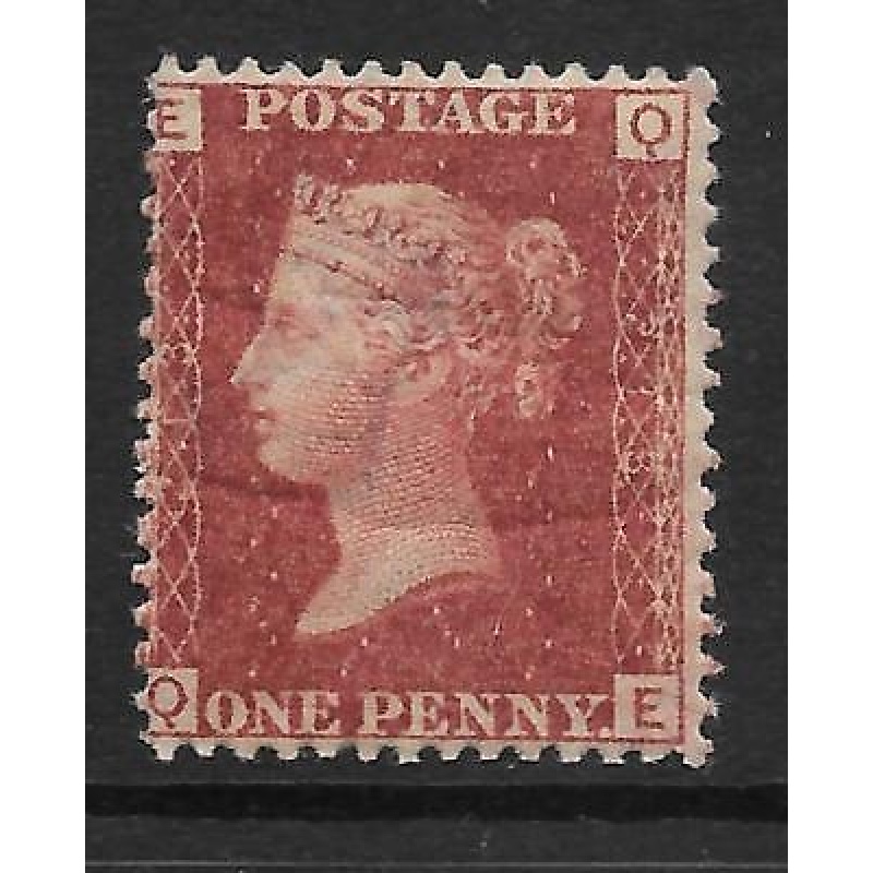 Sg 43 1d Penny Red plate 213 lettered Q-E UNMOUNTED MINT MNH