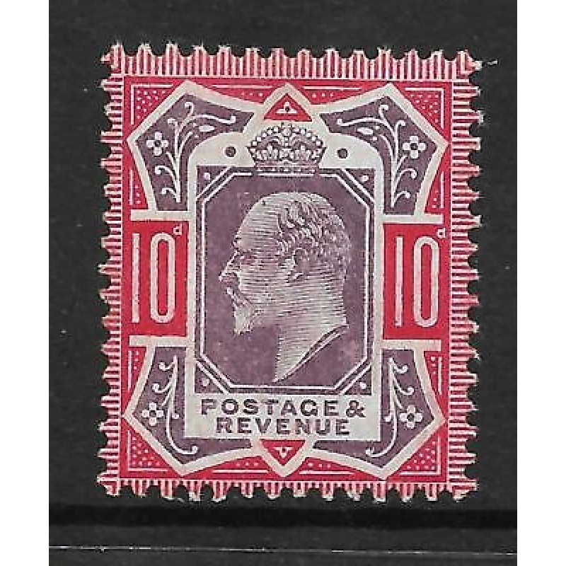 Sg 309 Spec M44(4) 10d Dull Purple  Deep Scarlet De La Rue UNMOUNTED MINT