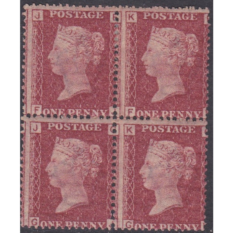 Sg43 1d plate 174 Block of four 2 x M M 2 x UNMOUNTED MINT