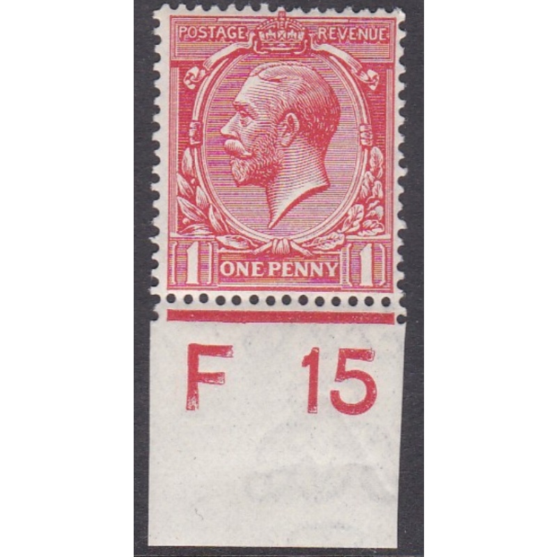 N16(4) 1d Deep Scarlet Royal Cypher F 15 UNMOUNTED MINT MNH