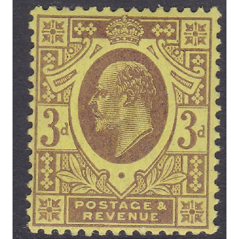 Sg 232a M20(2) 3d Dull Purple Orangeyellow Chalky De La Rue Unmounted Mint