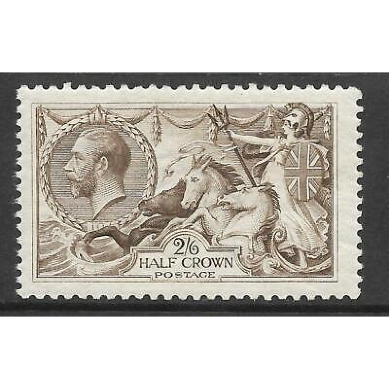 Sg 413a Spec N65(2) 2 6 Dull Sepia Brown Brad Wilk Seahorse UNMOUNTED MINT MNH