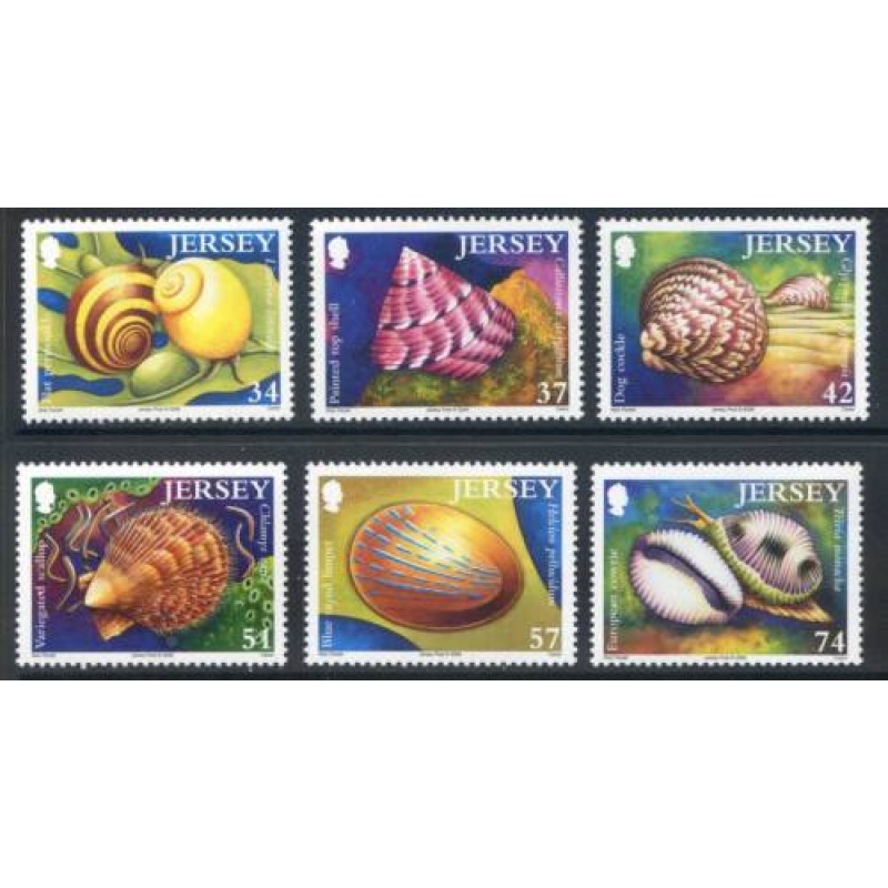 Jersey 2006 Marine Life Set SG1264 1269 Unmounted Mint