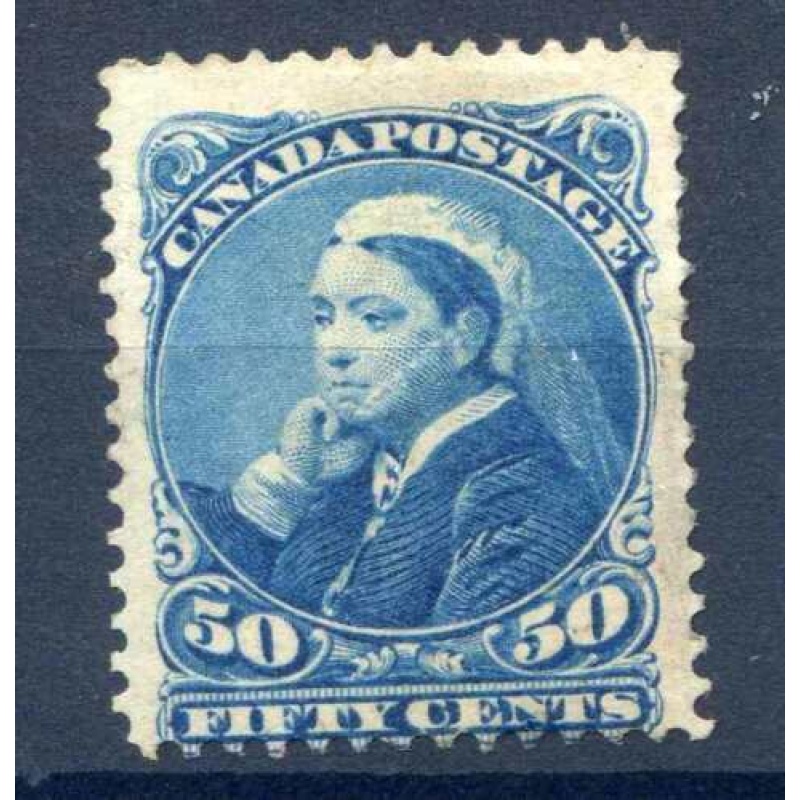 Canada SG116 50c Blue mounted mint