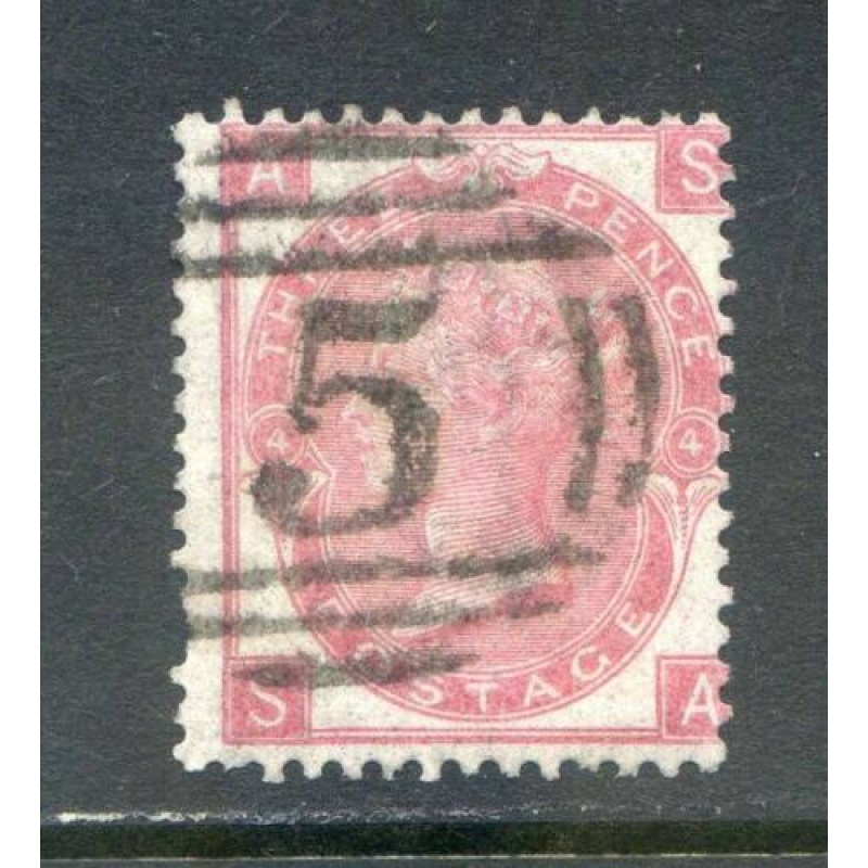 GB 3d Rose SG103 Plate 4 Fine Used