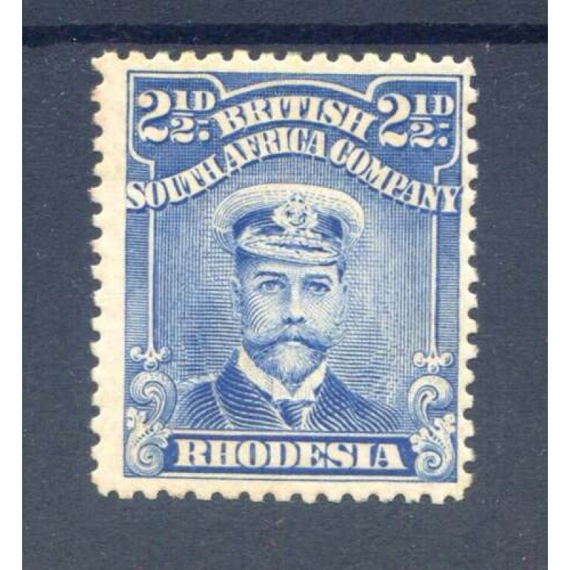 Rhodesia 2 1.2d Cobalt SG200 Mounted Mint