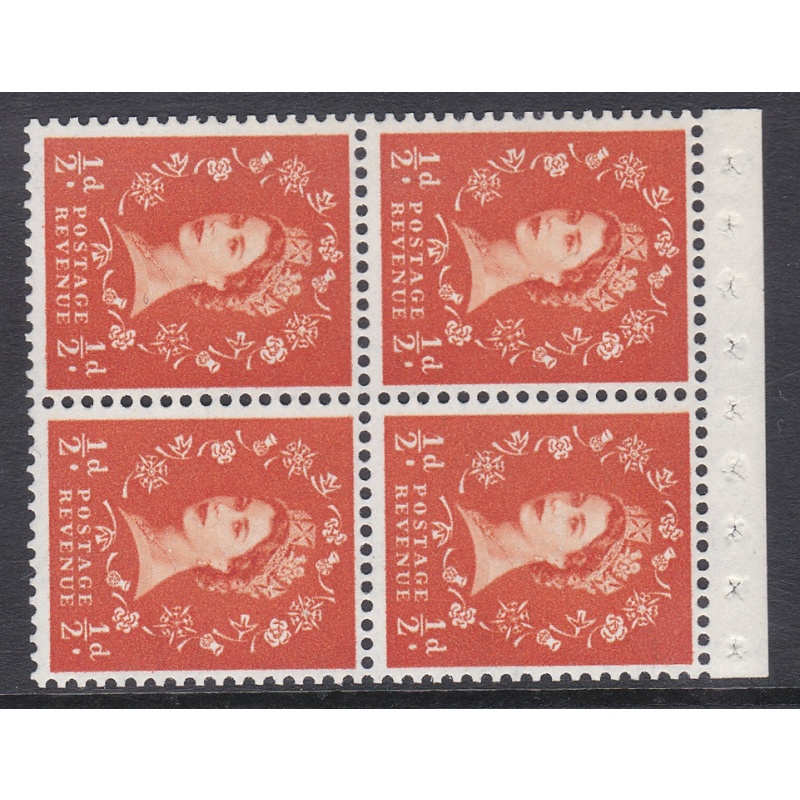 SB11a d Crowns Right Wilding booklet pane perf type I UNMOUNTED MNT MNH