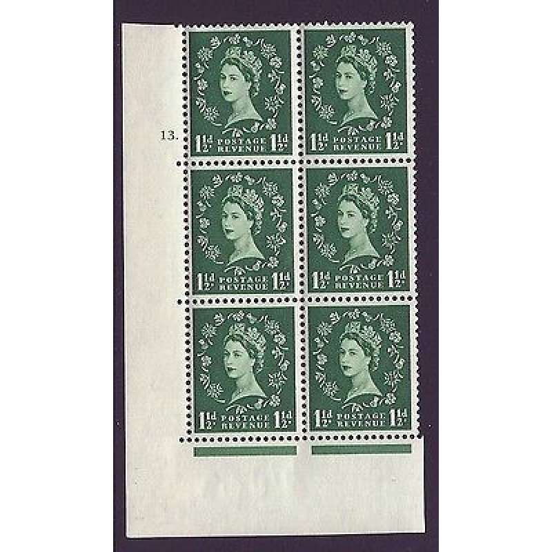 S26e variety 1d Wilding Edward Wmk Cyl 13 Dot perf type A(E I) UNMOUNTED MINT