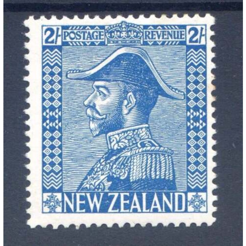 New Zealand 2 - Light Blue SG469 Mounted Mint