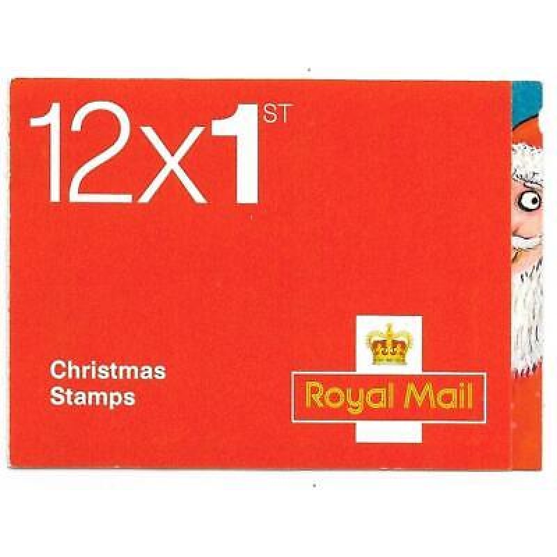 LX44 2012 Christmas Barcode Booklet - 12 x 1st Class - no Cylinder