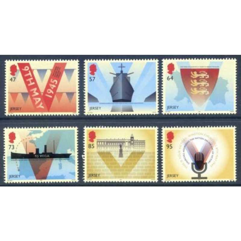 2015 Jersey Victory and Liberation Set SG1940 1947 Unmounted Mint