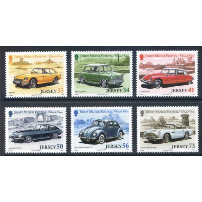 Jersey 2005 Motor Festival Set SG1204 1209 Unmounted Mint