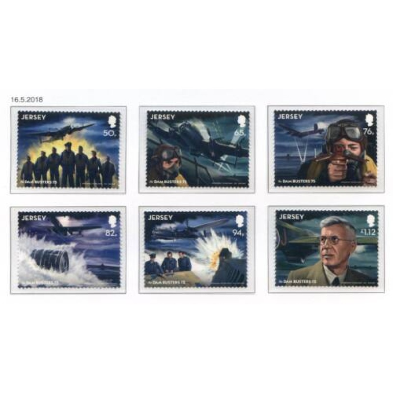 Jersey 2018 Raf Set SG2254 2259 Unmounted Mint