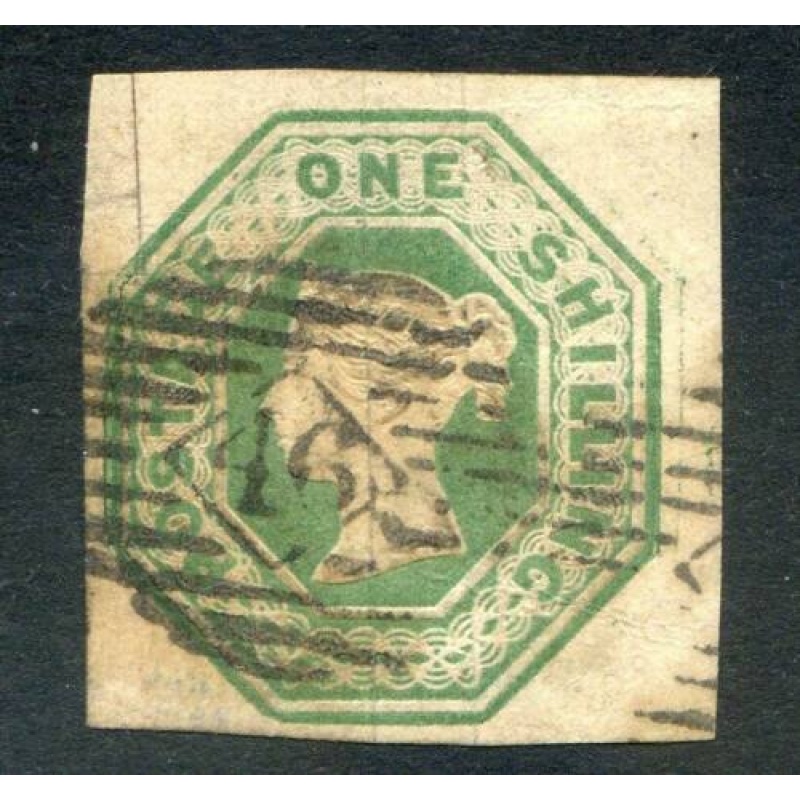 GB 1 - Green SG55 Fine Used 4 Clear Margins