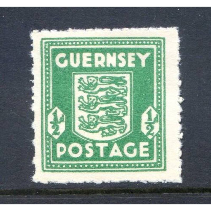 Guernsey 1 2d  selection SG1 1f Unmounted  Mounted Mint