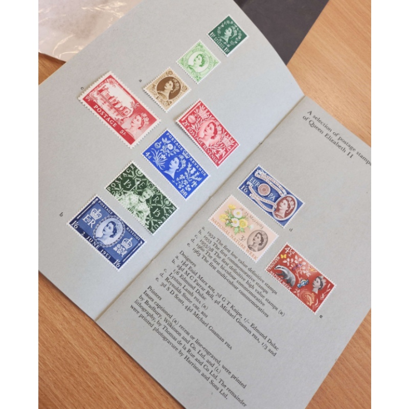 1970 post office seminar on stamp design booklet royal college of art complete