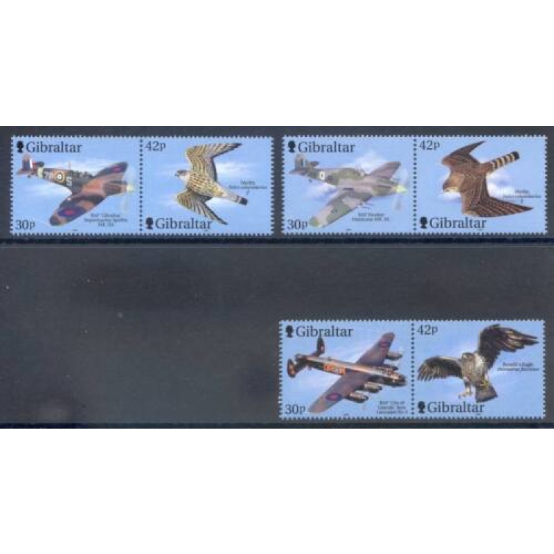 2000 Gibraltar Wings of Prey Set SG943 949 Unmounted Mint