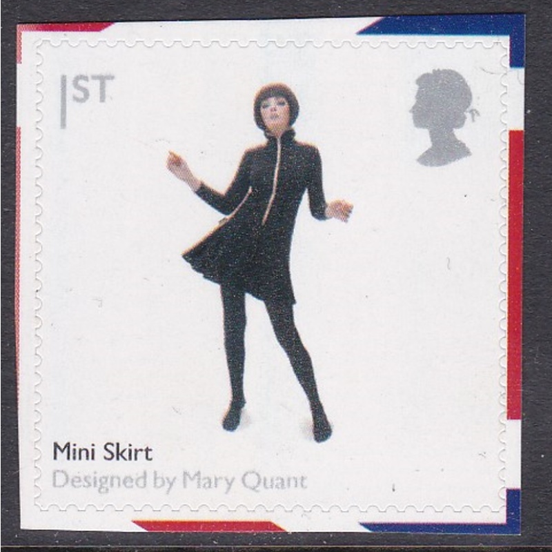 PM20 2009 Sg2915 Mini Skirt 1st class stamp out of booklet - self adhesive