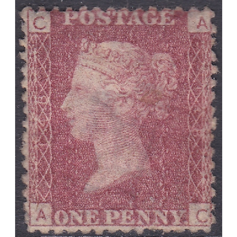 SG 43 1d Penny Red Lettered A-C plate 148 MOUNTED MINT