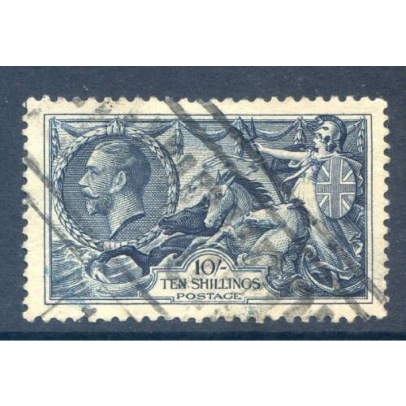 GB KGV 10 - Indigo SG452 Good Used