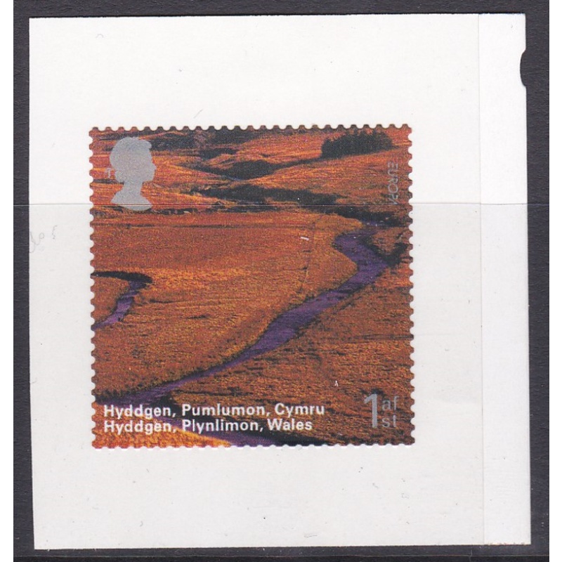 PM14 2004 Sg2472 Hyddgen 1st class stamp out of booklet - self adhesive