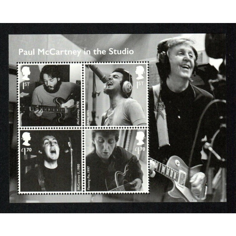 MS4525 2021 UK paul mccartney miniature sheet  UNMOUNTED MINT MNH