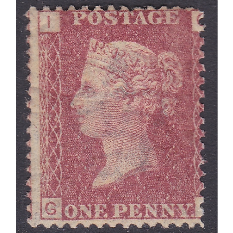 1d Penny Red plate 127 lettered G-I UNMOUNTED MINT MNH