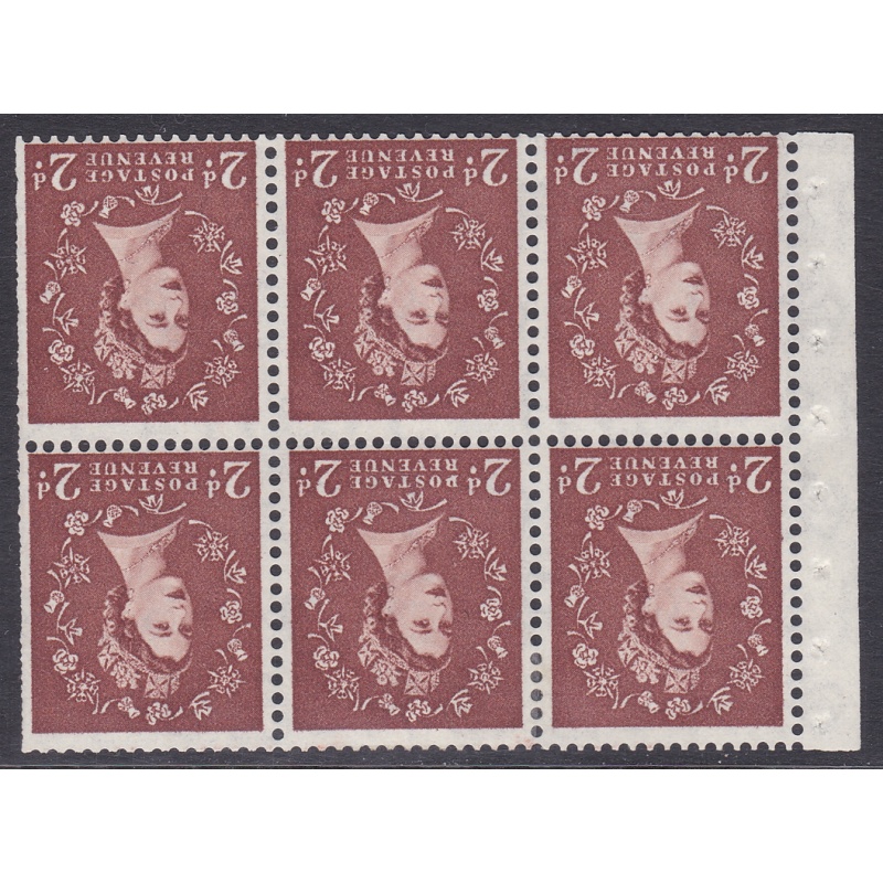 SB79ab Wilding d for P Row 1 2 MOUNTED MNT MNH