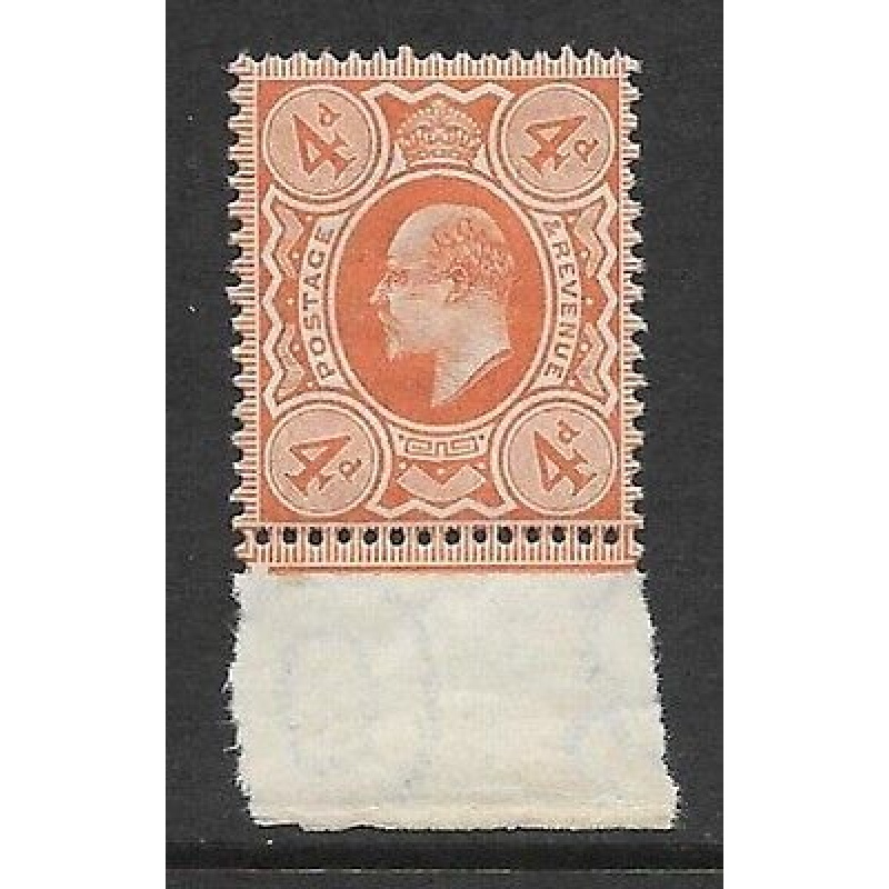 Sg 286 M27(1) 4d Bright Orange Harrison perf 15x14 Unmounted mint MNH