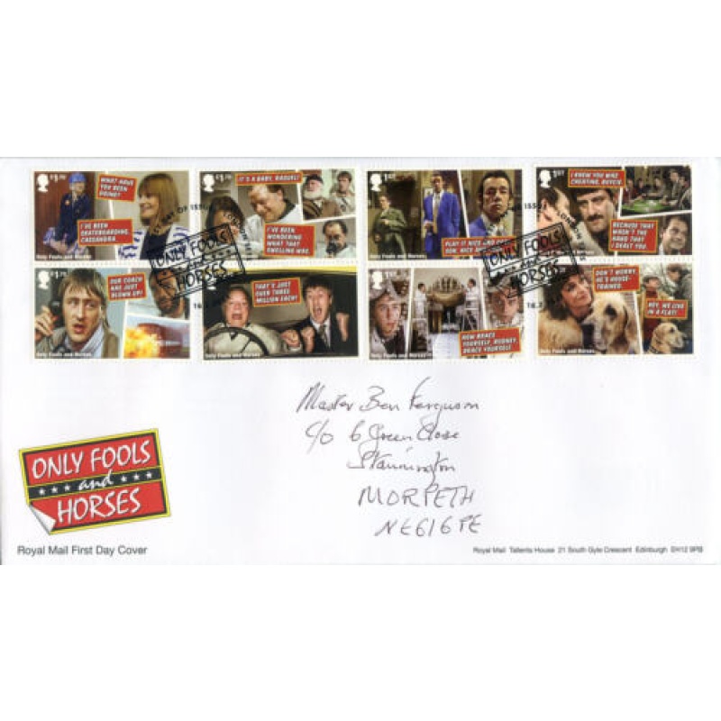 2021 Only Fools and Horses First Day Cover London SE15 Cancel