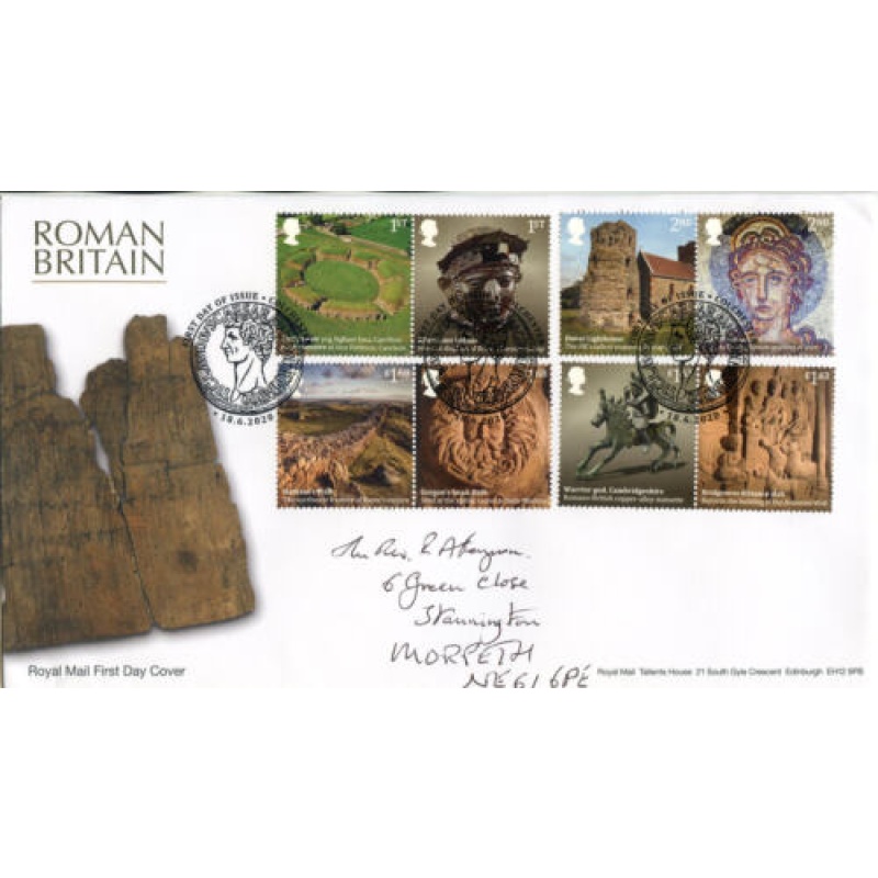 2020 Roman Britain First Day Cover Colchester Cancel