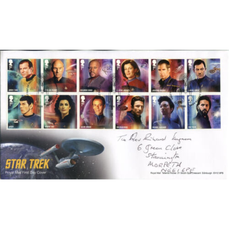 2020 Star Trek First Day Cover Beambridge Cancel