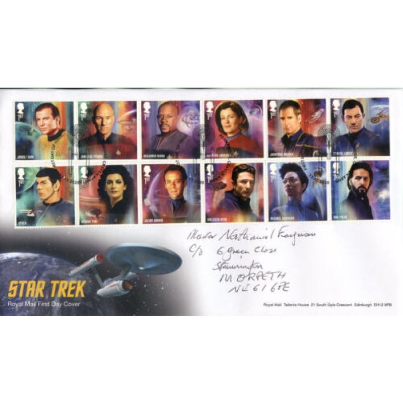 2020 Star Trek First Day Cover Beambridge Cancel